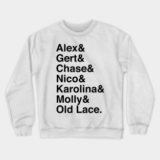 Runaways Characters Crewneck Sweatshirt